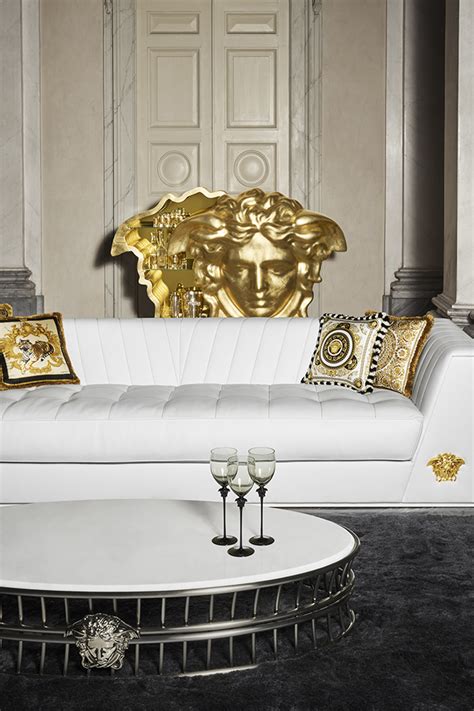 versace home celebrates family|Versace furniture collection.